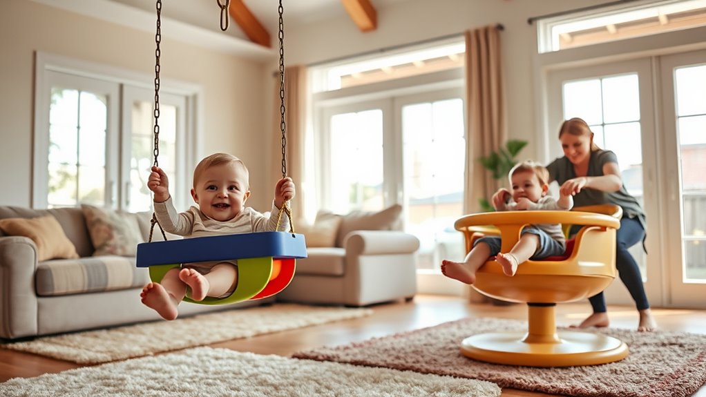 safe vestibular activities at home