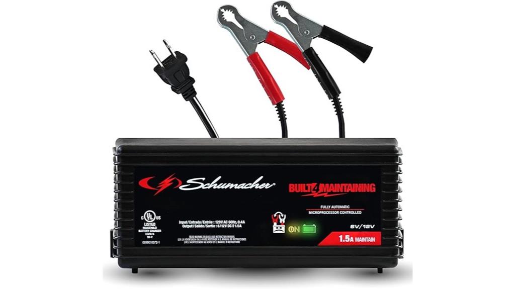 schumacher 1 5a battery charger