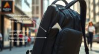 secure travel backpack picks