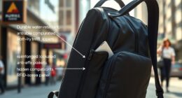 secure travel backpack picks
