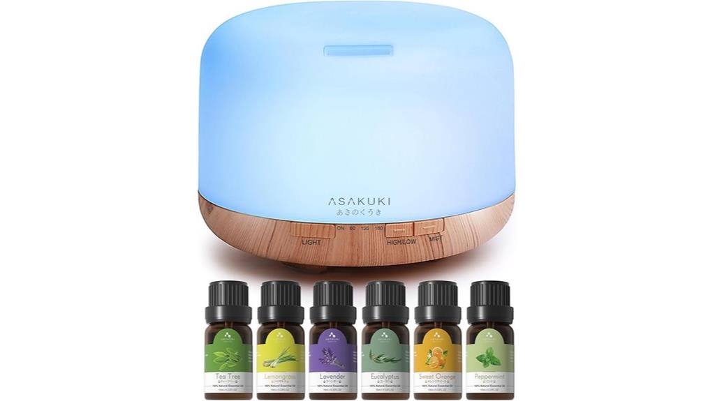 six pack essential oil diffusers