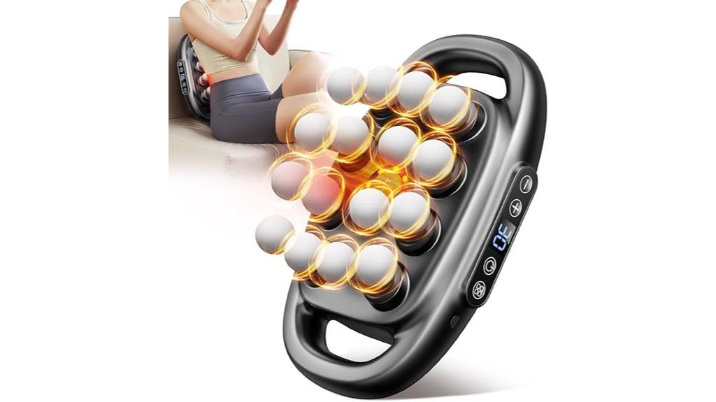 sixteen head deep tissue massager