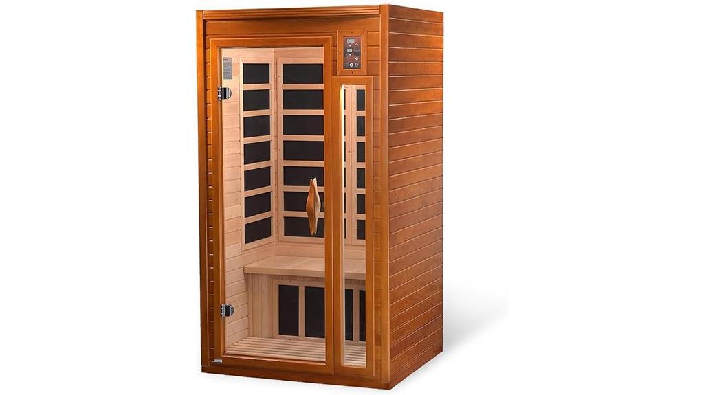 small infrared sauna bluetooth