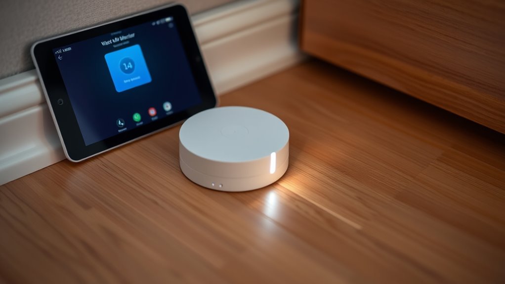 smart home leak detection