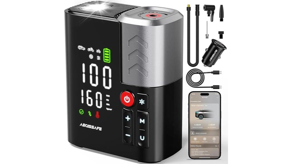 smart portable tire inflator