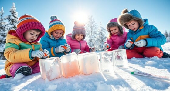 snow melting experiments