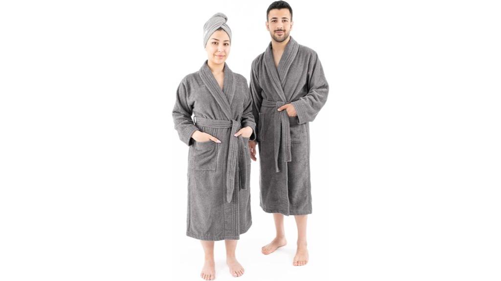 soft cotton unisex robes