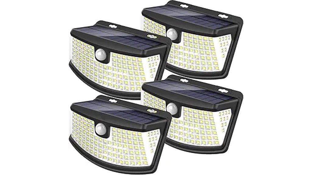 solar powered outdoor security lights