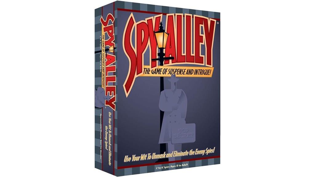 spy alley mensa family game