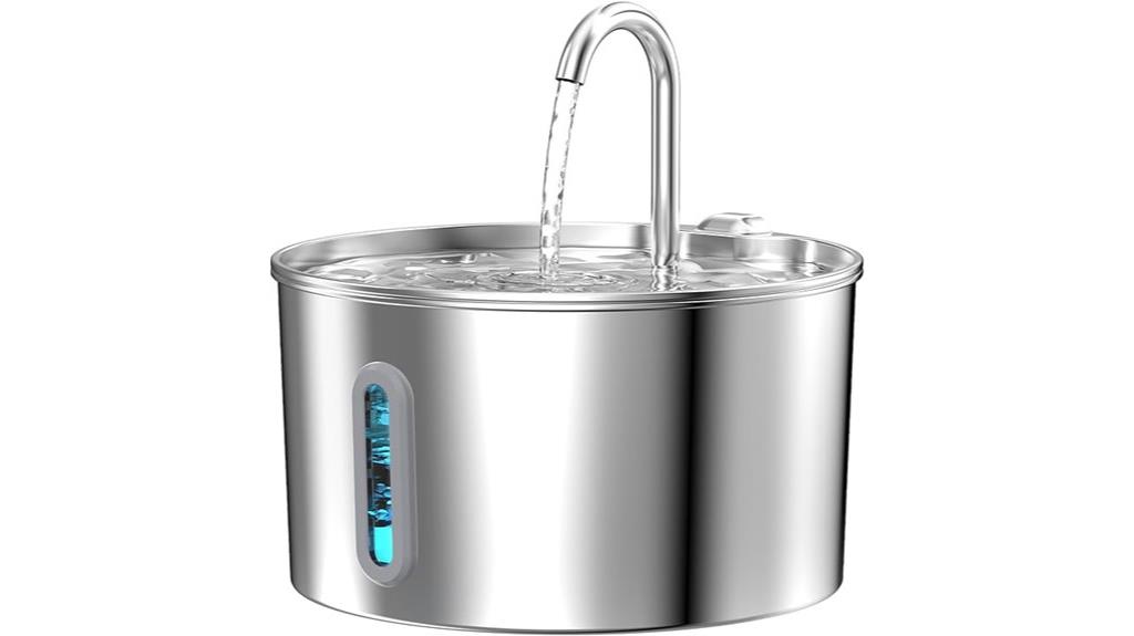 stainless steel 2 2l fountain