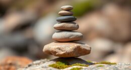 stone stacking enhances concentration