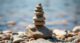stone stacking for concentration