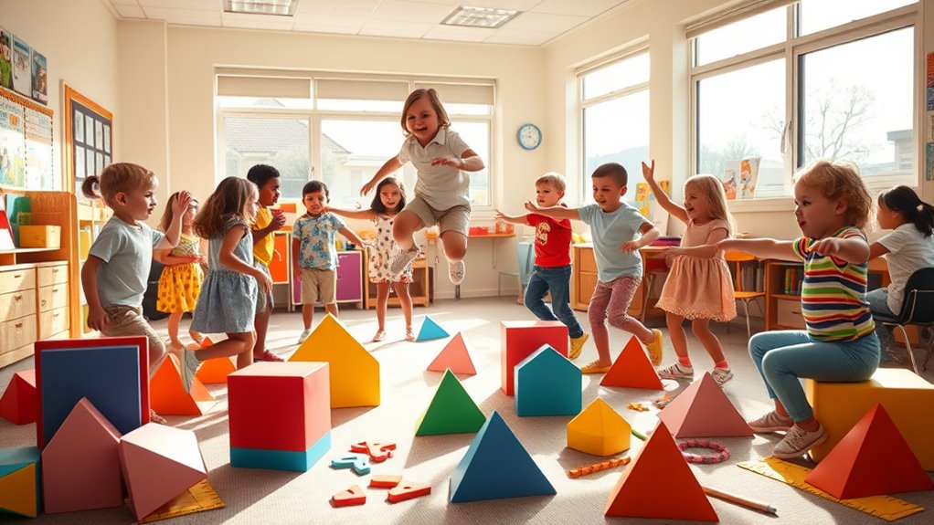 storytelling and movement enhance math understanding