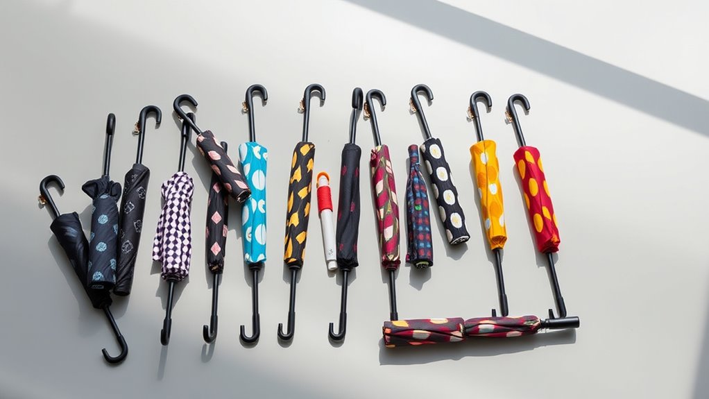 stylish portable travel umbrellas