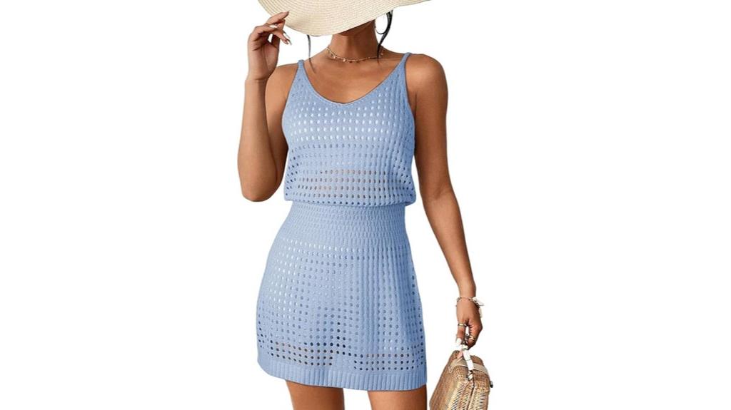 summer crochet beach dress