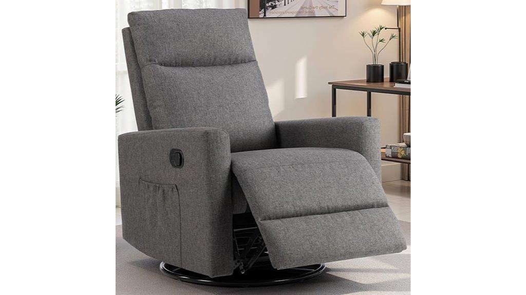 swivel rocking recliner