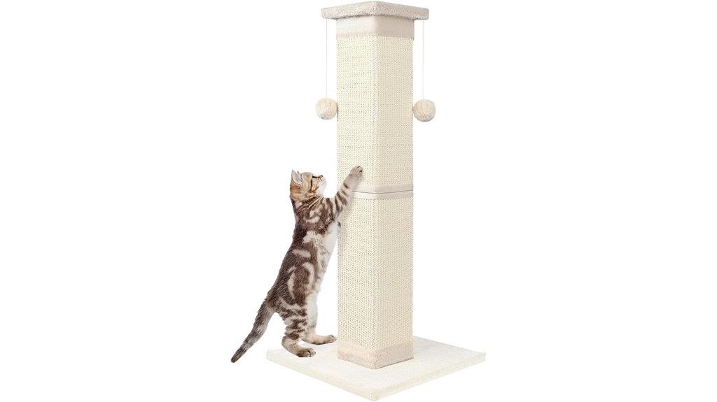 tall sisal cat scratcher