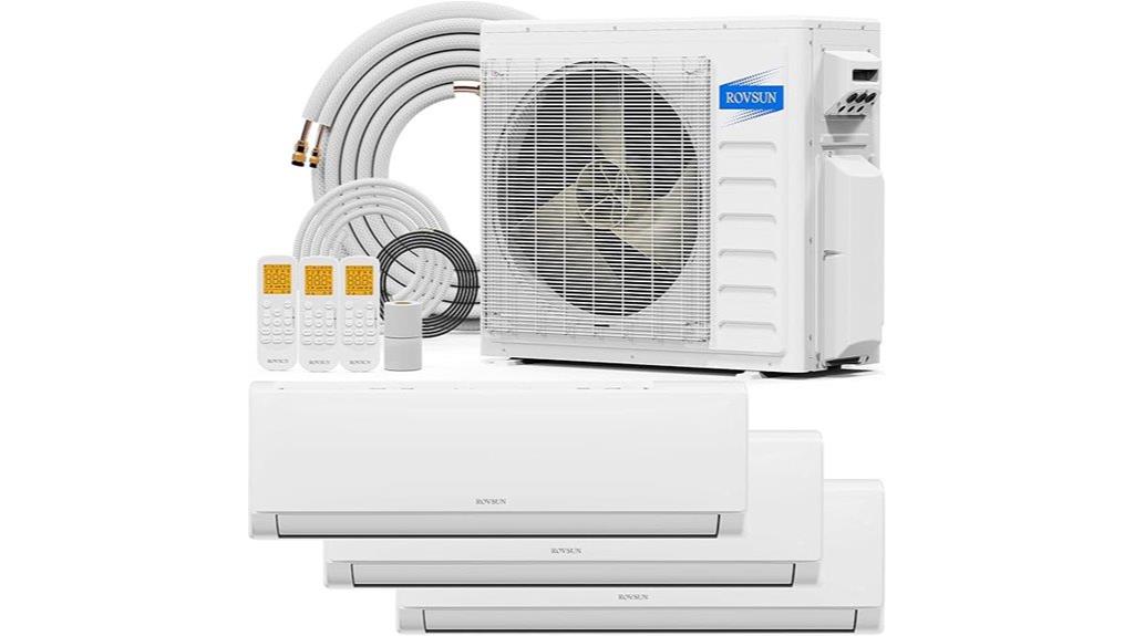three zone 28000 btu ac
