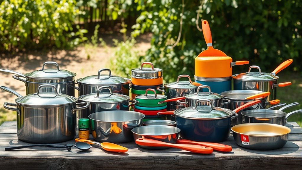 top camping cookware sets