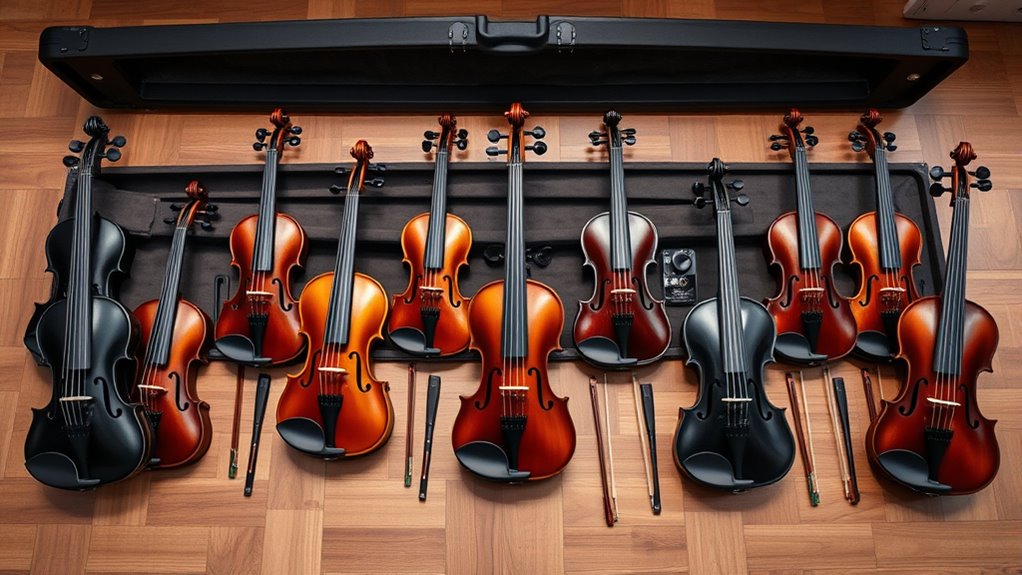 top electric violin starter kits
