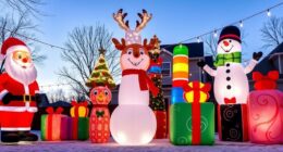 top giant holiday inflatable decorations