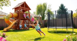 top luxury backyard play sets