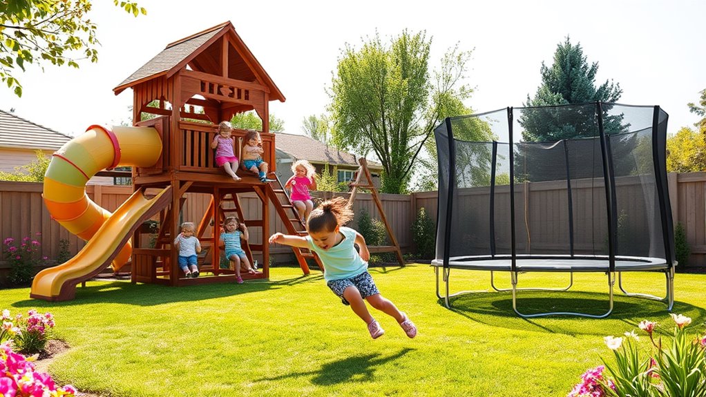 top luxury backyard play sets