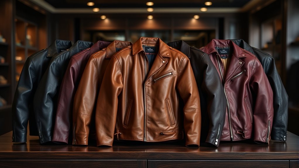 top luxury leather jackets