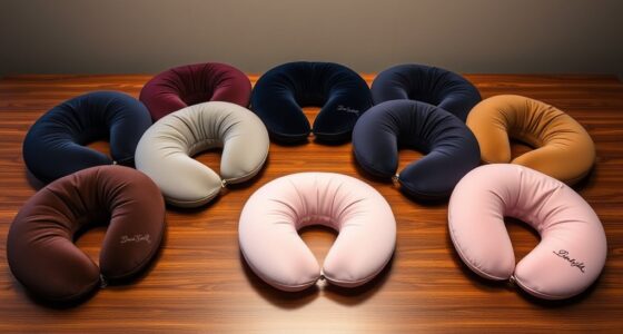 top luxury travel neck pillows