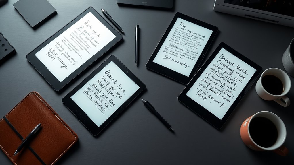 top premium e ink note tablets