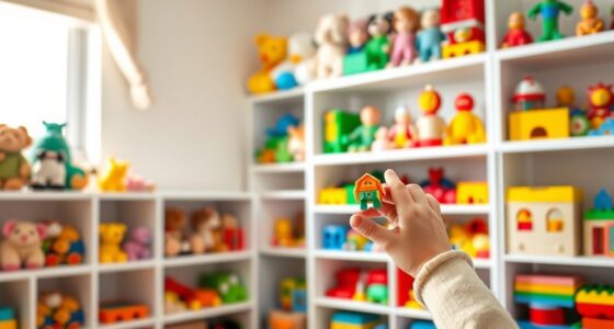 toy rotation frequency and quantity