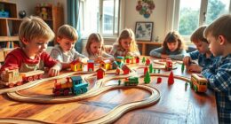 train game with stories