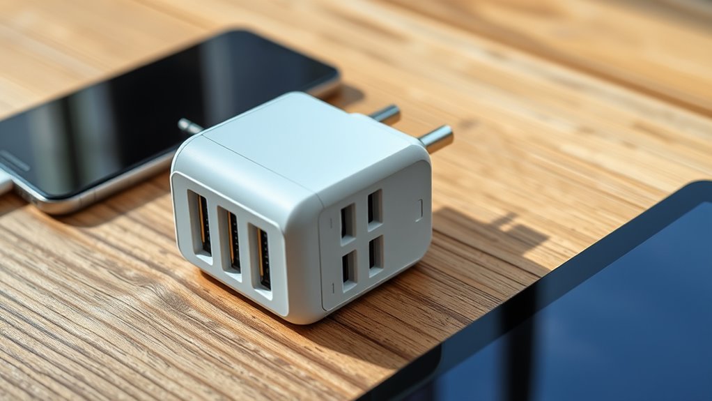 travel adapters with usb c