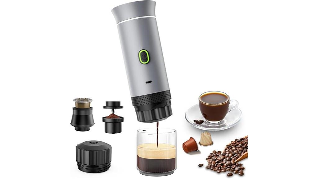 travel friendly coffee brewing device