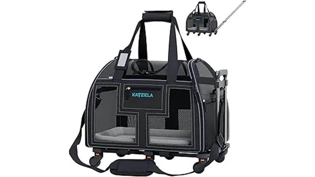 travel friendly pet carrier