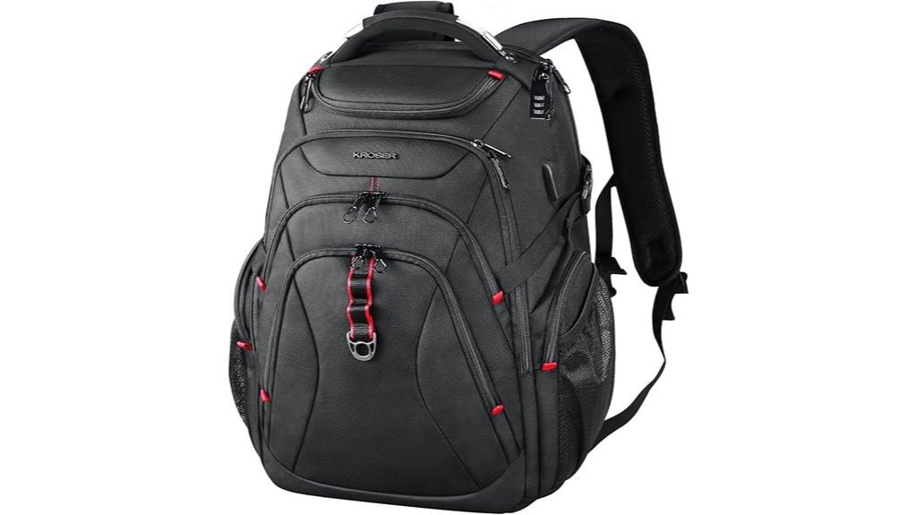 travel laptop backpack with rfid