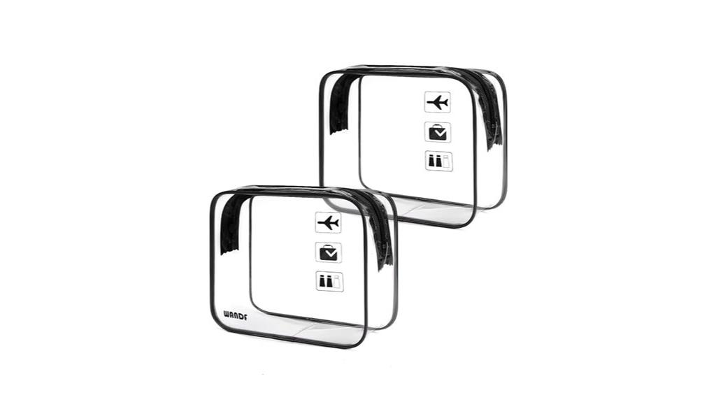 twin tsa approved toiletry bags