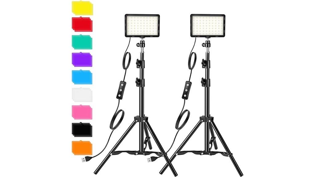 two led studio lights