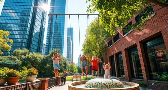 urban outdoor recreational spaces