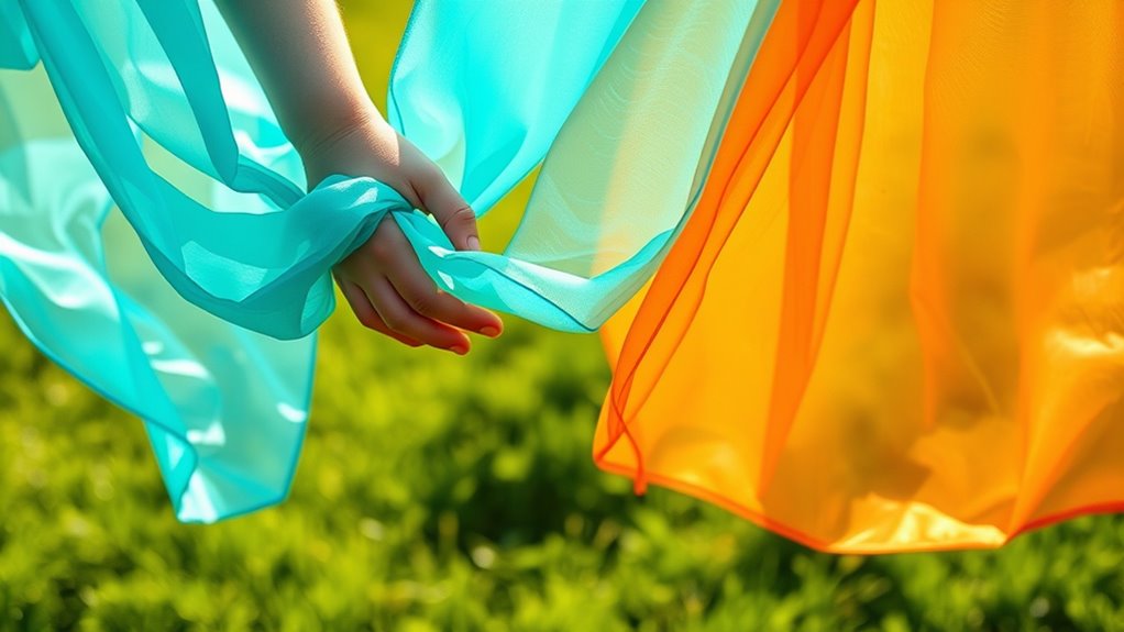 versatile open ended silk toys