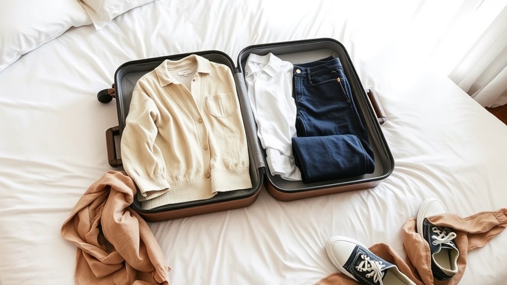 versatile weather ready travel wardrobe