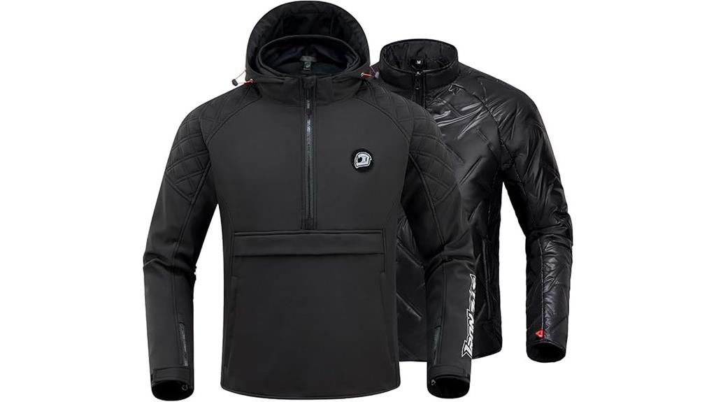 versatile windproof motorcycle hoodie