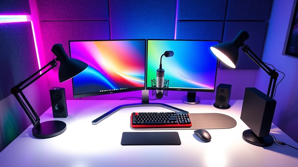 vibrant customizable lighting options