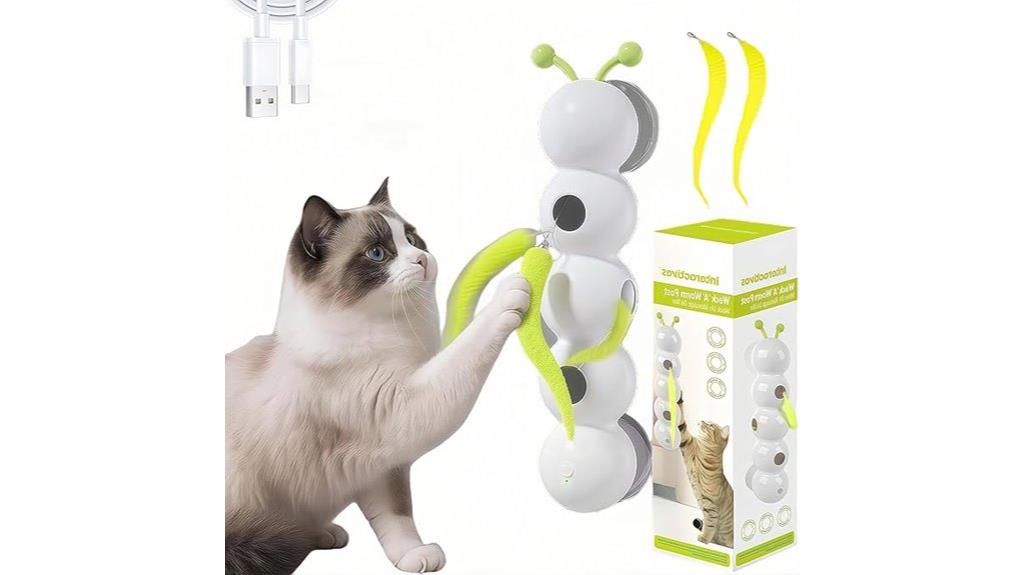 wall mounted usb cat toy