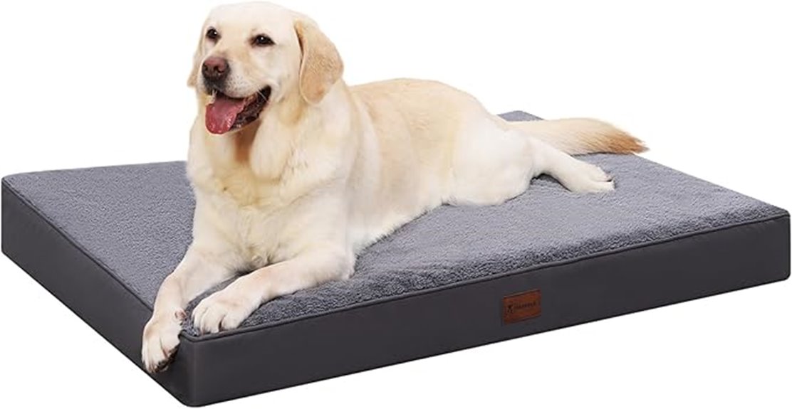 waterproof removable dog bed