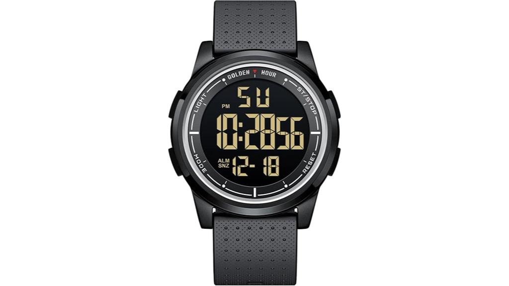 waterproof ultra thin sports watch