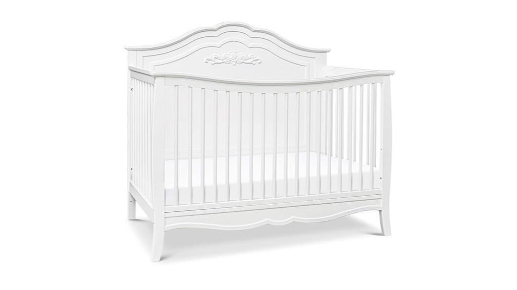 white greenguard certified crib
