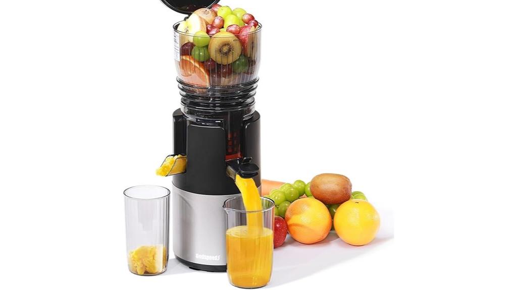 wide feed juicer technology