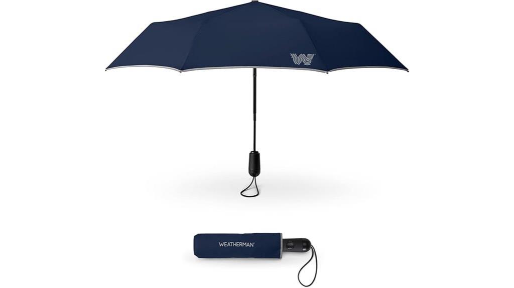 windproof compact travel umbrella