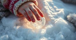 winter textures and sensations